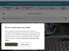 'fishingrepublic.co.uk' screenshot