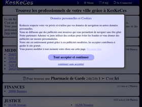 'keskeces.com' screenshot