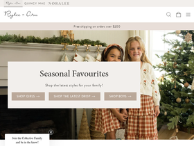 Rylee + Cru Australia & NZ website screenshot