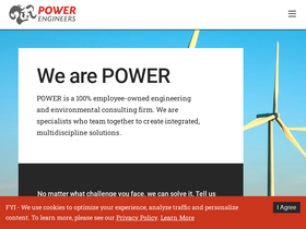 'powereng.com' screenshot
