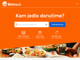 'bistro.sk' screenshot