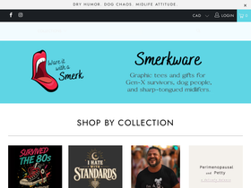 smerkware.ca homepage screenshot