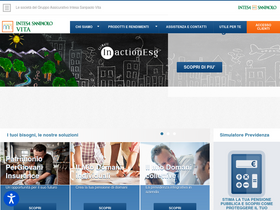 'intesasanpaolovita.it' screenshot