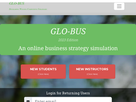 'glo-bus.com' screenshot