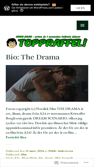 toppraffel.se