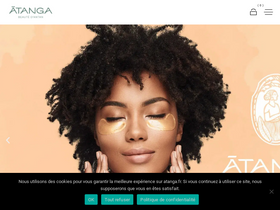 atanga.fr homepage screenshot