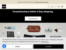 'saxxunderwear.com' screenshot