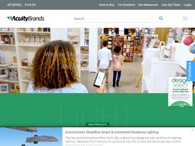 'acuitybrands.com' screenshot