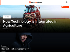 'techquintal.com' screenshot