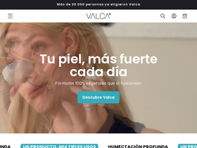 Valca homepage screenshot