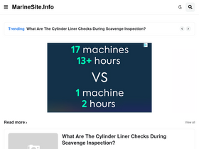 'marinesite.info' screenshot