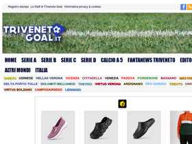 'trivenetogoal.it' screenshot