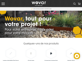 'wovar.fr' screenshot