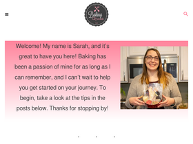 'bakingkneads.com' screenshot