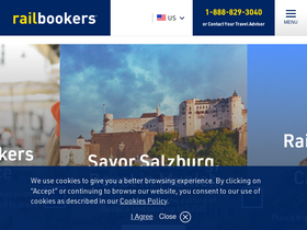 'railbookers.com' screenshot
