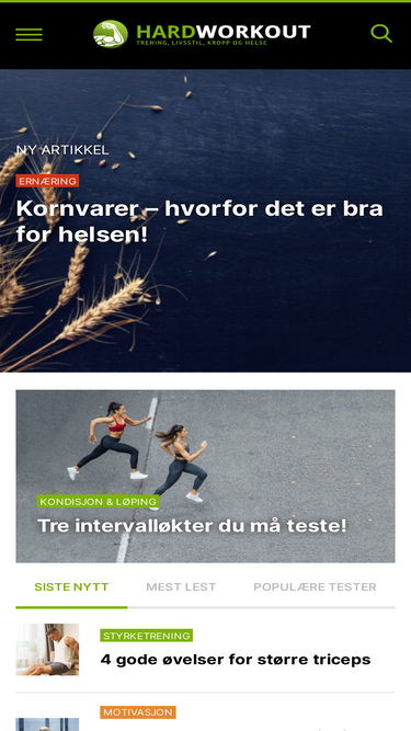 hardworkout.no