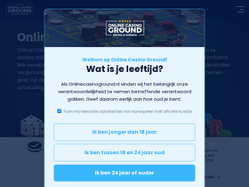 'onlinecasinoground.nl' screenshot