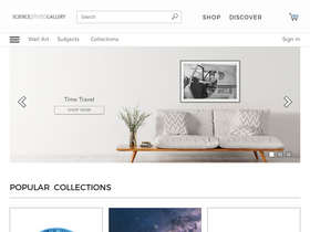 'sciencephotogallery.com' screenshot