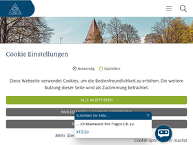 'amberg.de' screenshot