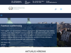 'fazekas.hu' screenshot