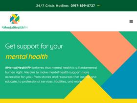 'mentalhealthph.org' screenshot