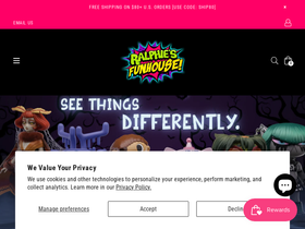'ralphiesfunhouse.com' screenshot