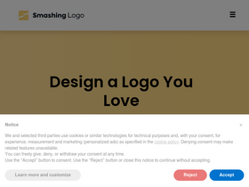 'smashinglogo.com' screenshot