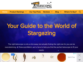 'telescopicwatch.com' screenshot