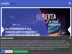 'harmoniamentis.it' screenshot