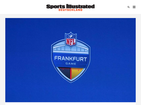 'sportsillustrated.de' screenshot