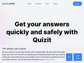 'quizit.online' screenshot