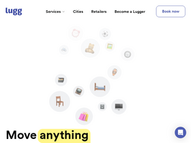 'lugg.com' screenshot