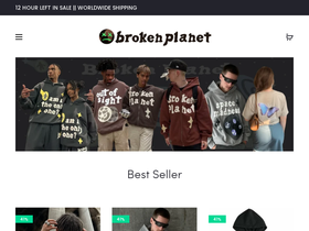 brokenplanethoodie.com
