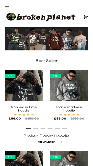 brokenplanethoodie.com