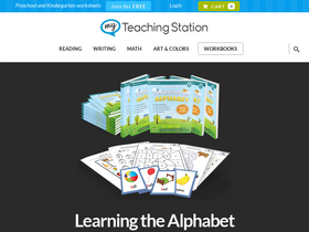 'myteachingstation.com' screenshot