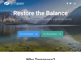 'terrapass.com' screenshot