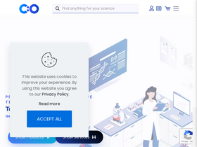 'conductscience.com' screenshot