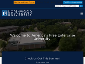 'northwood.edu' screenshot