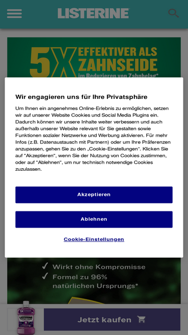 listerine.de