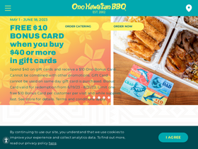 'onohawaiianbbq.com' screenshot