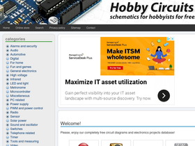 'hobby-circuits.com' screenshot