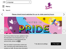 'bluewater.co.uk' screenshot