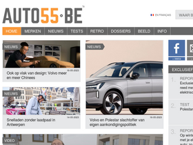 'auto55.be' screenshot