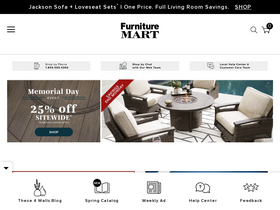 'thefurnituremart.com' screenshot