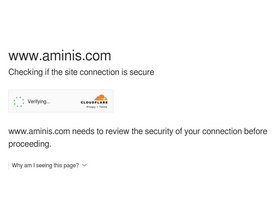 'aminis.com' screenshot