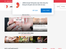 'jamja.vn' screenshot