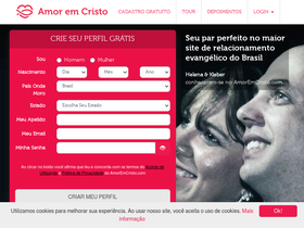 'amoremcristo.com' screenshot