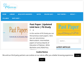 'fgstudy.com' screenshot