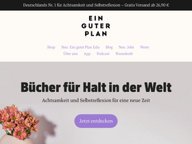 'einguterplan.de' screenshot