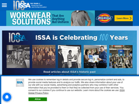 'issa.com' screenshot